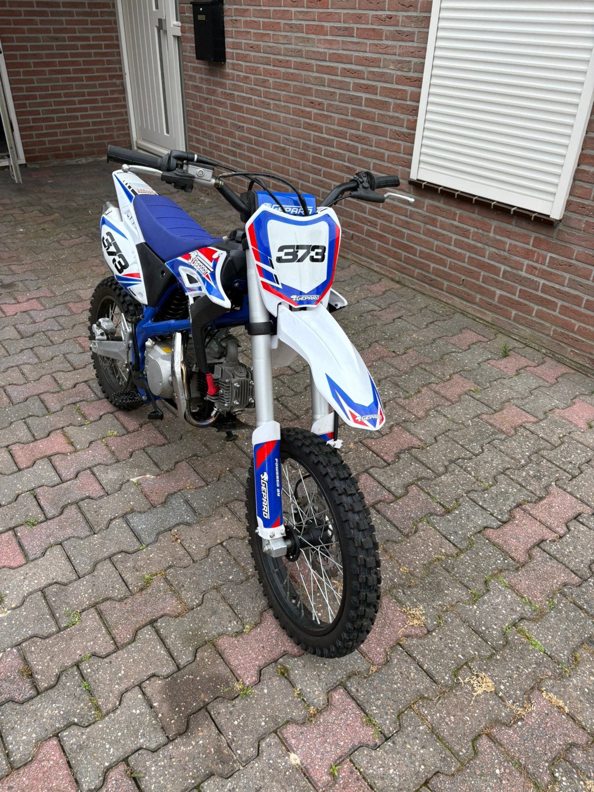 Gepard dirtbike/crossmotor 125cc 4t, Ophalen, Zo goed als nieuw, Overige merken