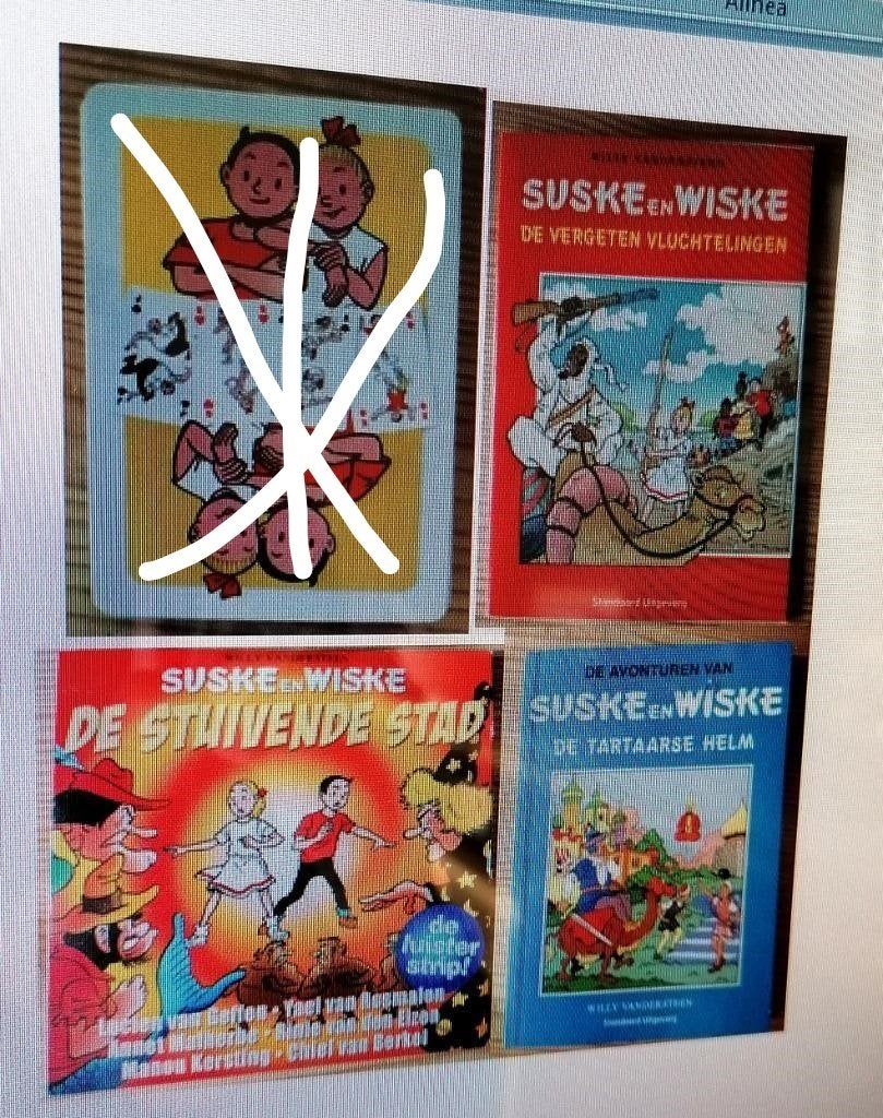 Suske en Wiske items: Luisterstrip en miniboeken., Verzenden, Suske en Wiske, Zo goed als nieuw, Boek of Spel