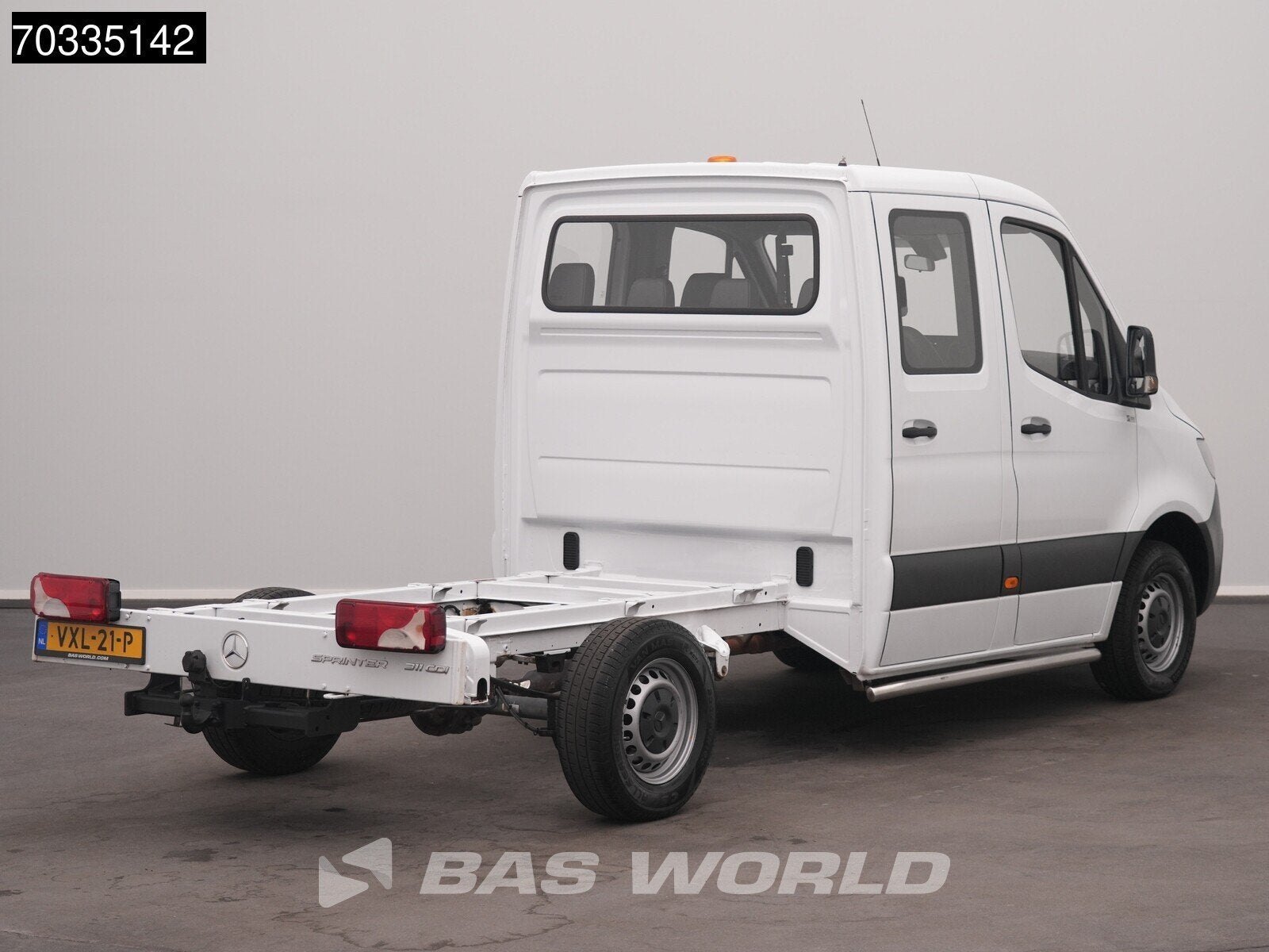 Mercedes Sprinter 311 CDI Chassis Cabine Dubbel Cabine Trekh, Auto's, Bestelauto's, Gebruikt, Euro 6, 4 cilinders, 2000 kg