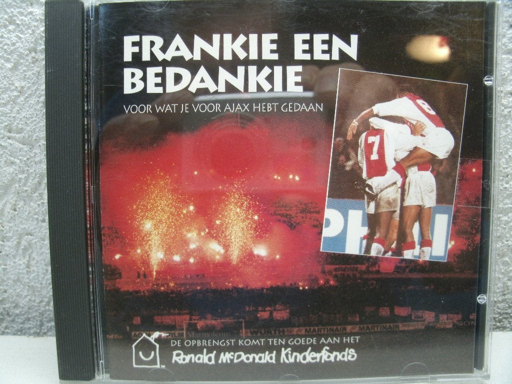 cd 28 frankie een bedankie voor wat je voor ajax, Ophalen of Verzenden