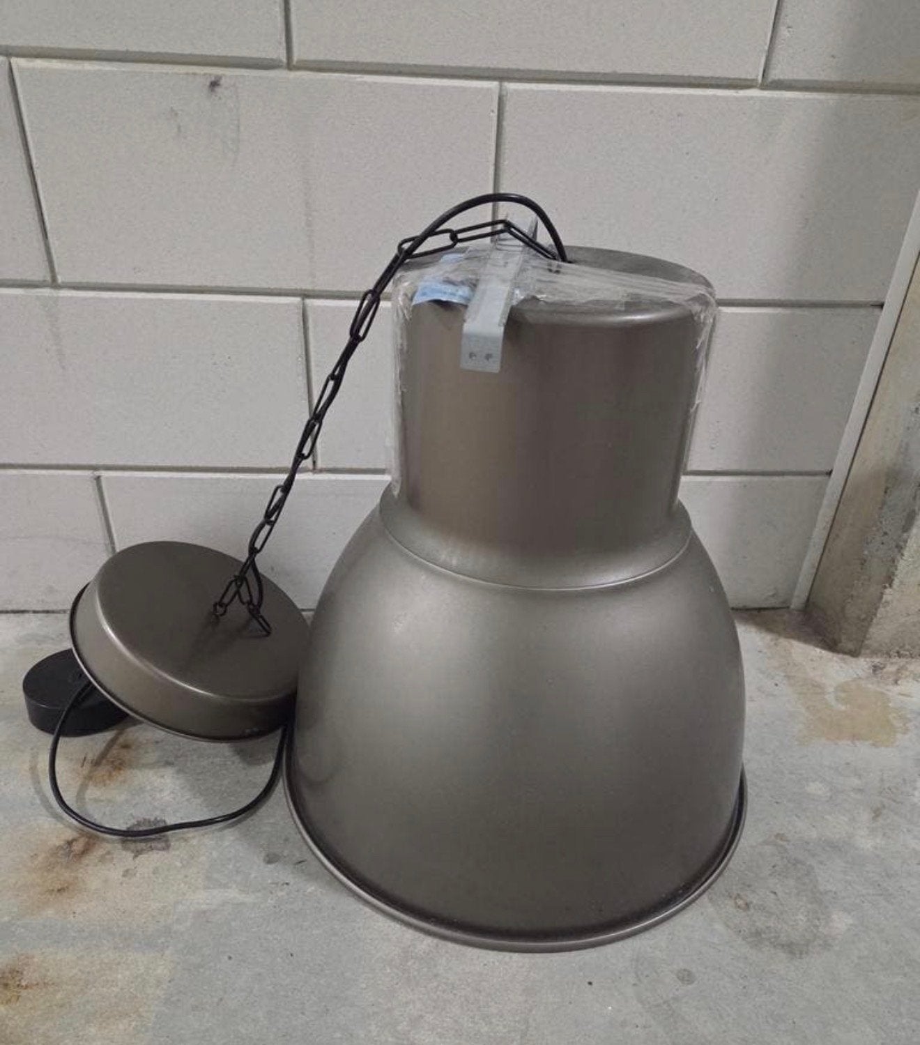 Gratis Ikea lamp - Industriële stijl, Ophalen, Gebruikt, Metaal, Lamp