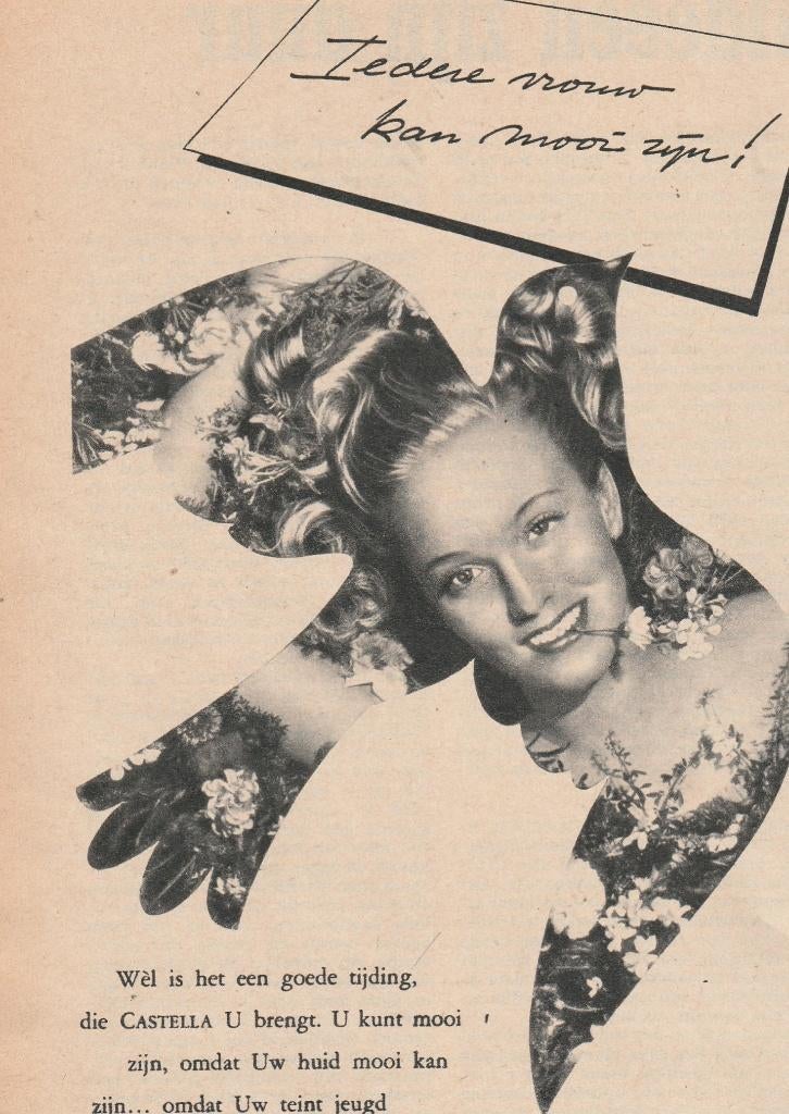 Retro reclame 1951 Castella zeep voor de lieve baby, Verzamelen, Retro, Verzenden, Overige typen