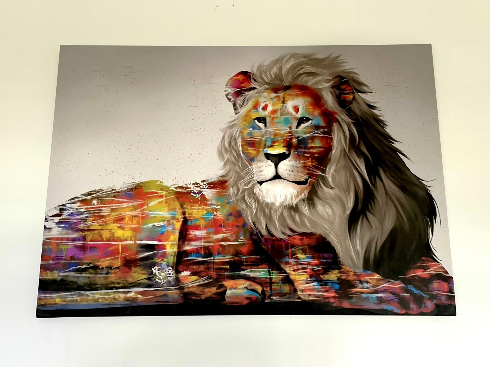 Canvas 100x70 cm opgespannen / Canvas 100x70 cm stretched, Ophalen