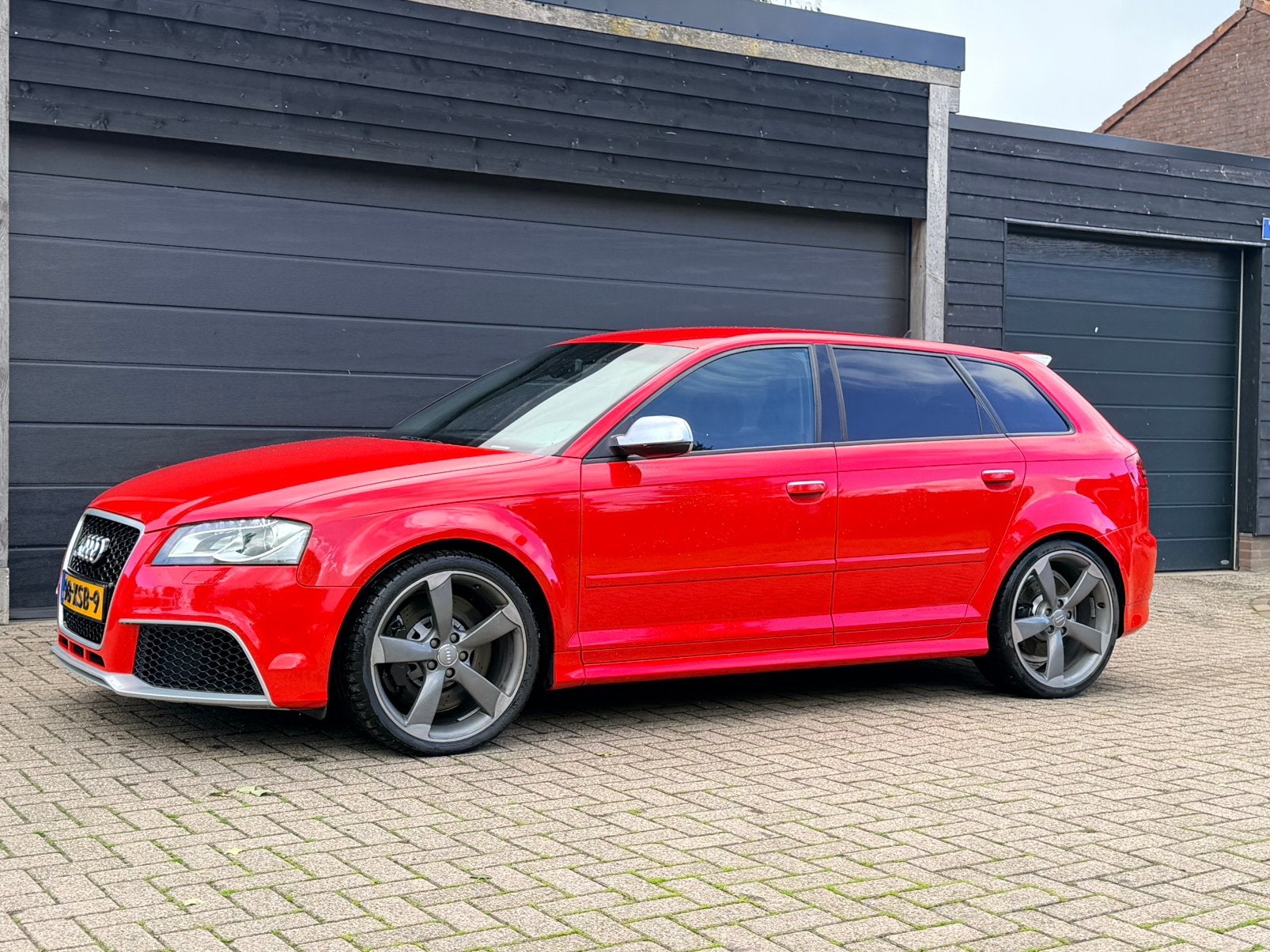 Audi RS3 2.4 Tfsi 250KW 2012 Rood, Auto's, Automaat, RS3, 340 pk, Vierwielaandrijving