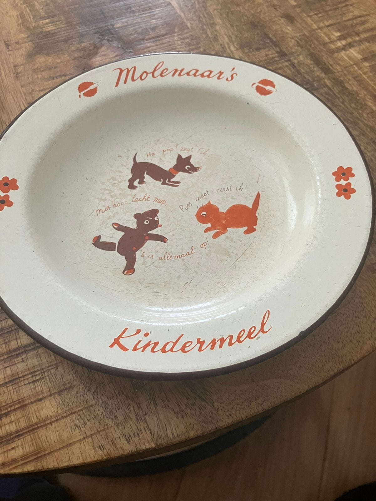 Molenaar’s Kindermeel, Ophalen