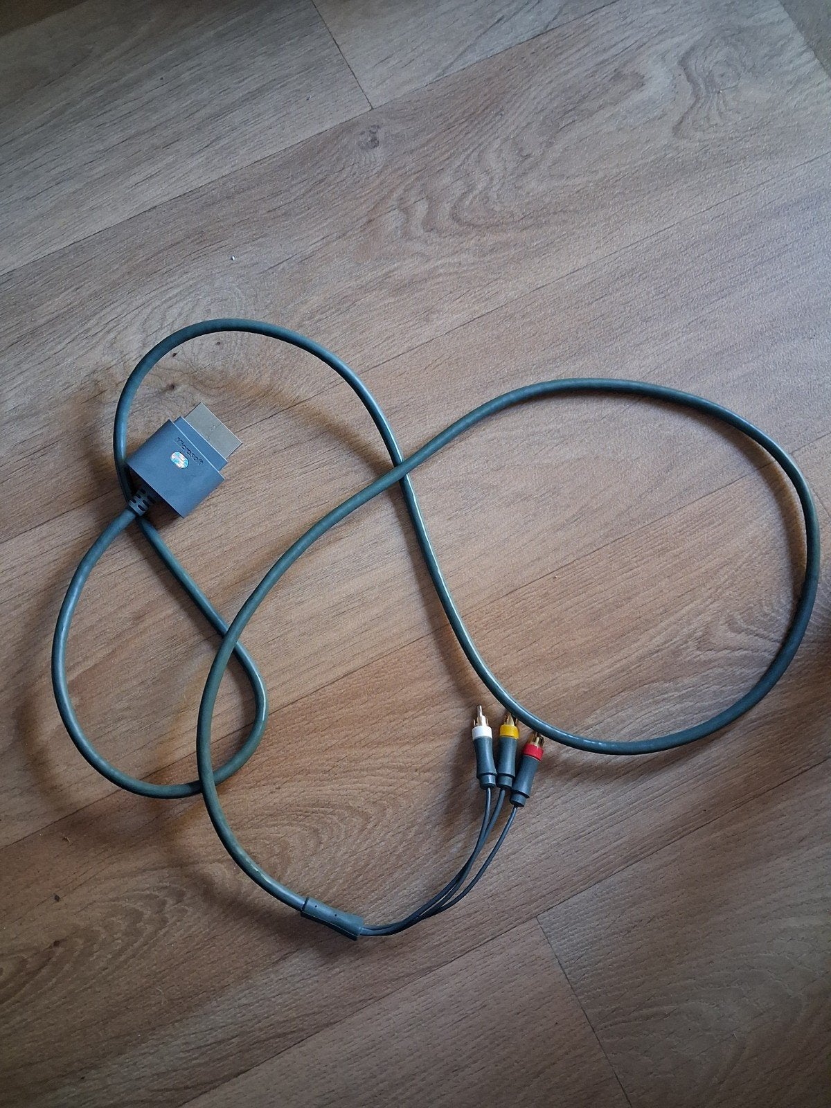 Xbox 360 Composite AV Kabel - Origineel Microsoft, Spelcomputers en Games, Ophalen of Verzenden, Gebruikt, Voeding of Kabel, Xbox 360