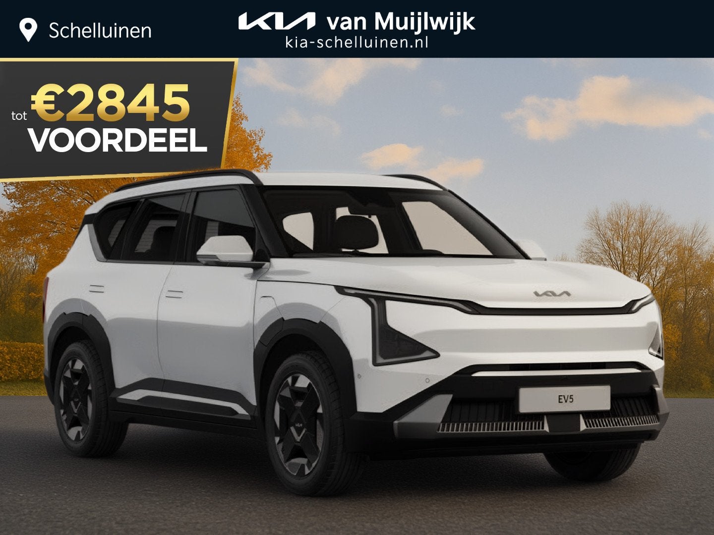 Kia EV5 Air 81.4 kWh Nu €3.000,- voordeel! Nu tijdelijk ex