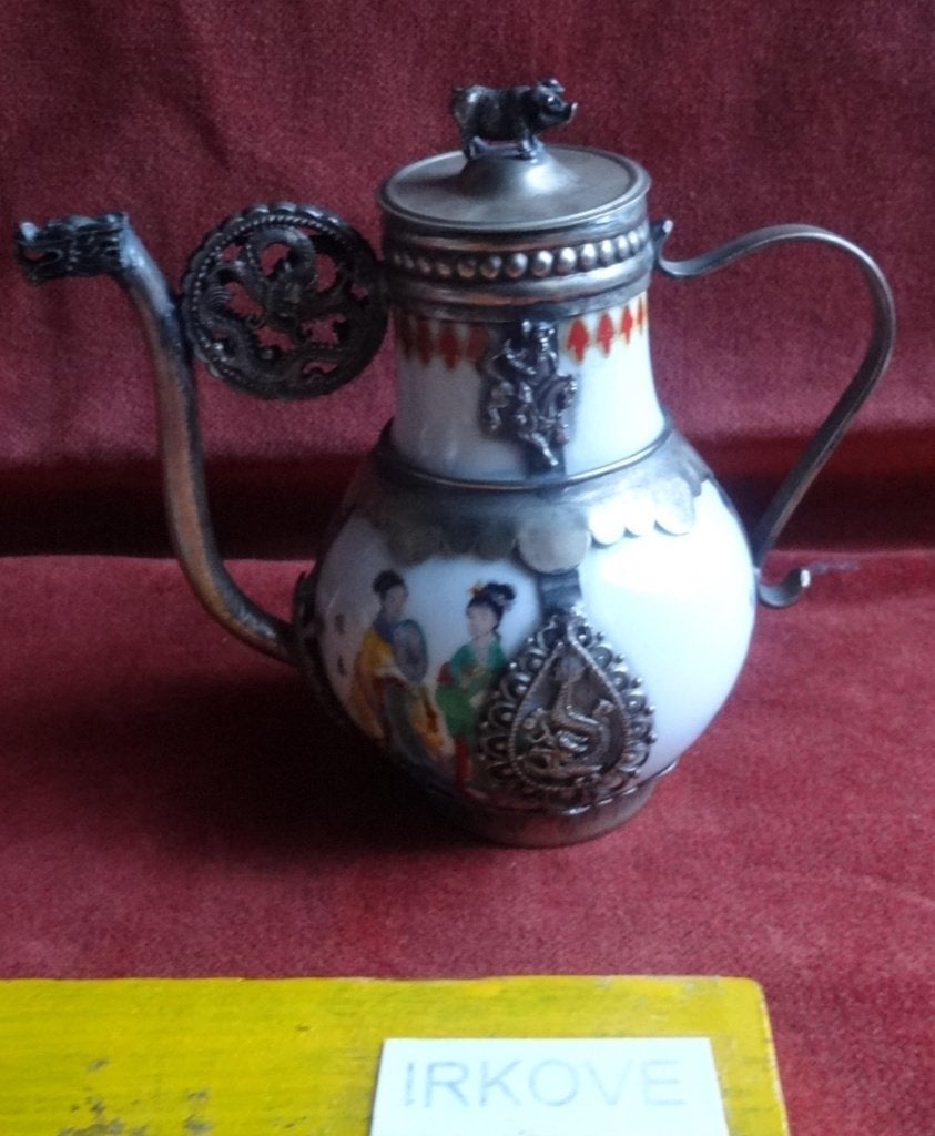 VERZAMELING CHINESE TREKPOTJES * 5 Stuks *, Gemerkt, Verzenden, Overige typen, Overige materialen