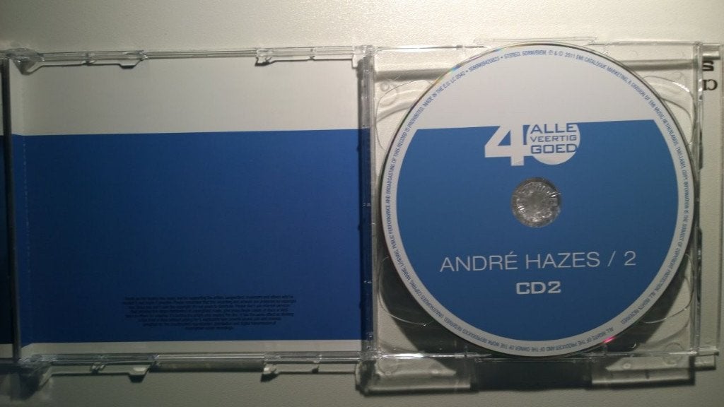 André Hazes - Alle 40 Goed André Hazes Deel 2, Ophalen of Verzenden, Zo goed als nieuw, Levenslied of Smartlap, Album