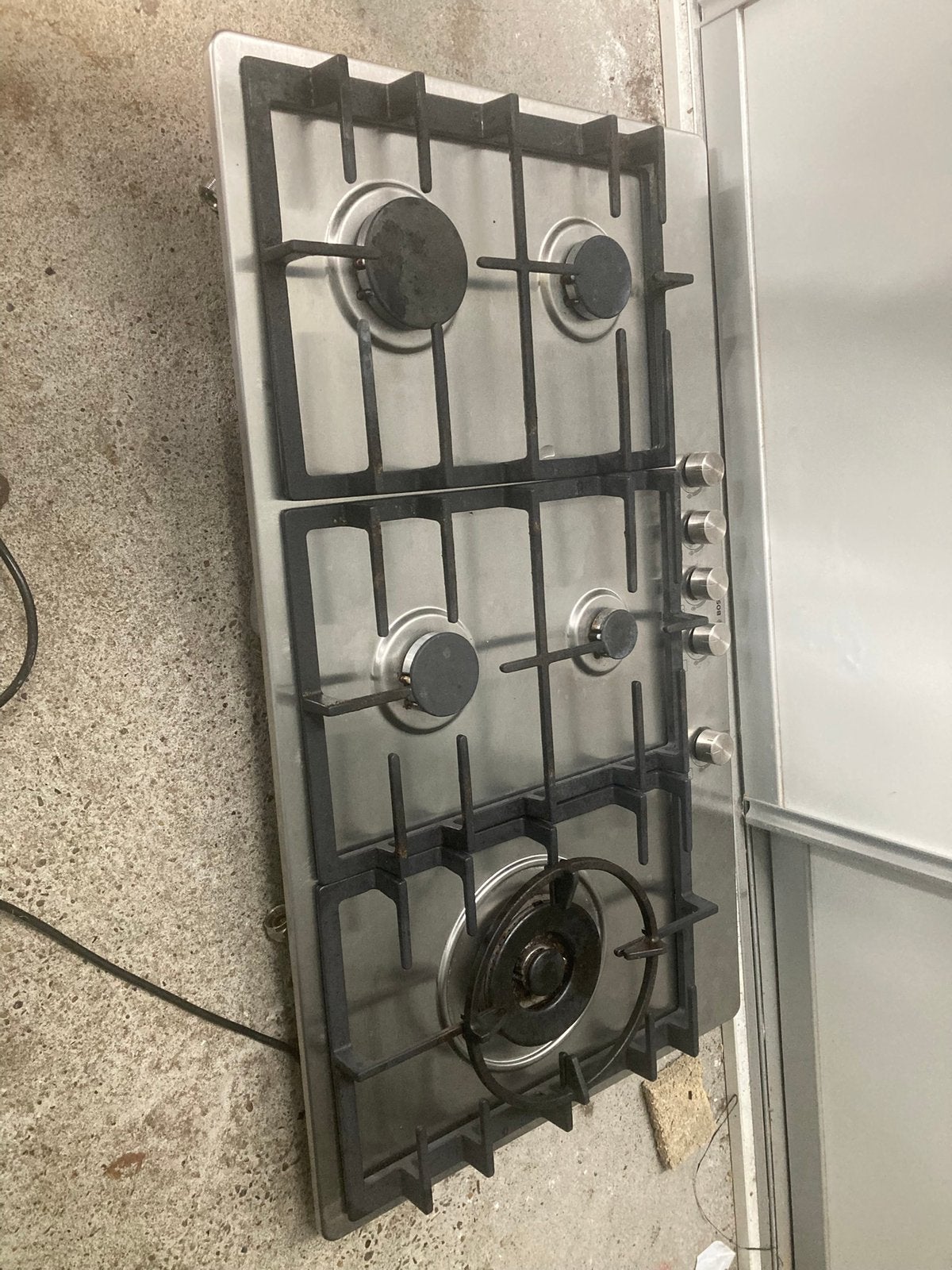 Bosch Inbouw gasplaat, Witgoed en Apparatuur, Ophalen, Zo goed als nieuw, Inbouw, Gas