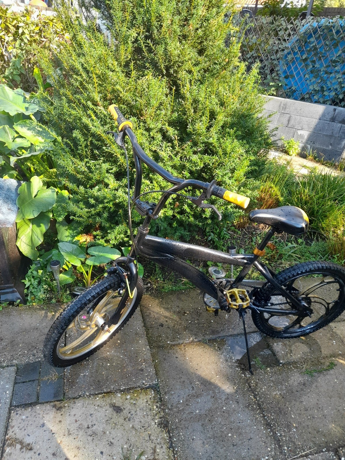 leuke stoere bmx, Fietsen en Brommers, Ophalen, Gebruikt, Staal, Schijfrem
