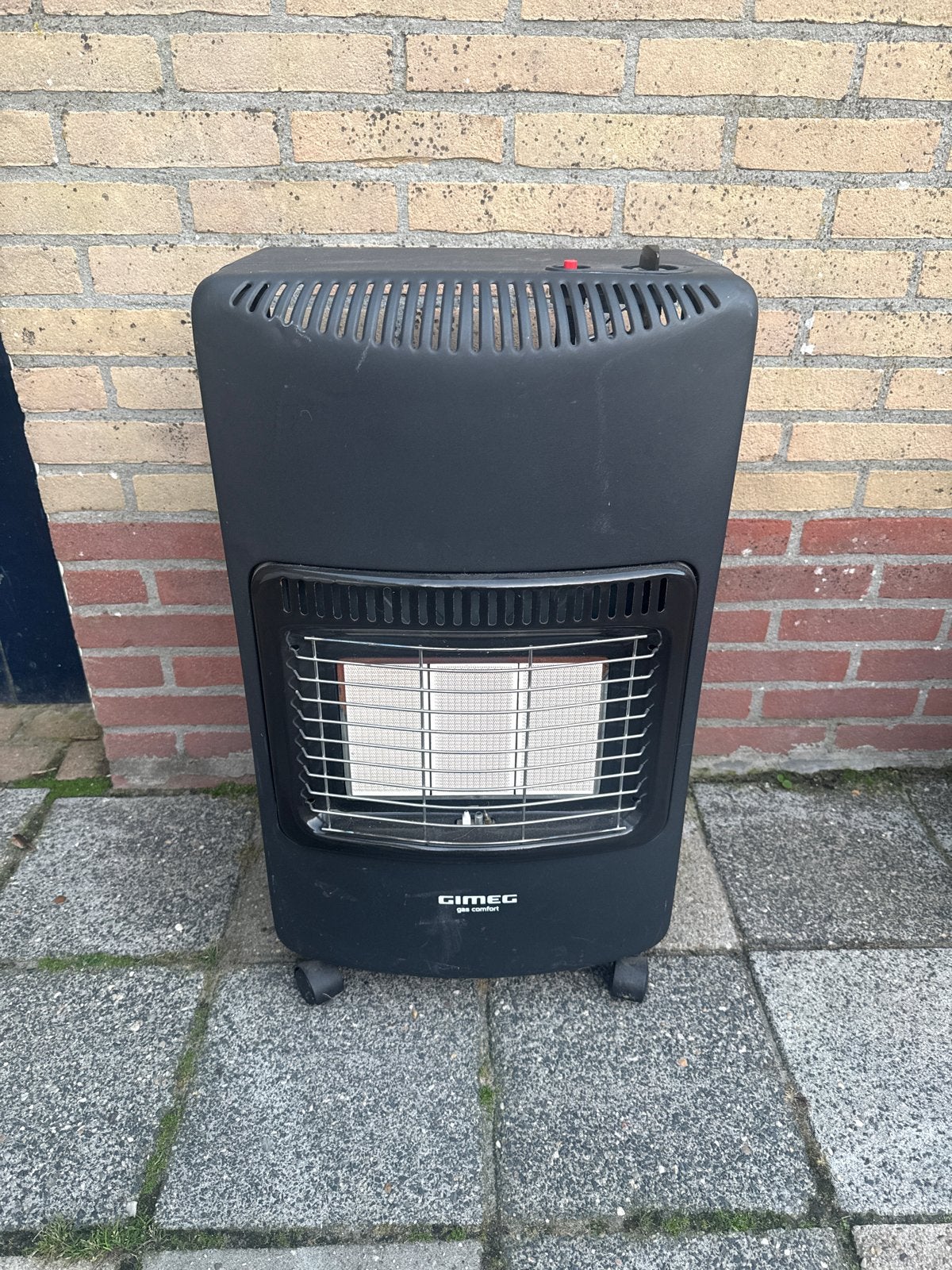 Gimeg Gas Comfort Camping Kachel - Draagbare Terrasverwarmer, Ophalen of Verzenden, Gebruikt
