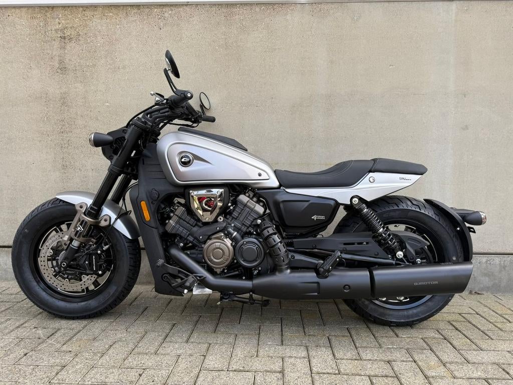 QJMotor SRV 600 V | V4 Cruiser | Op voorraad, 561 cc, 4 cilinders, Chopper, Bedrijf