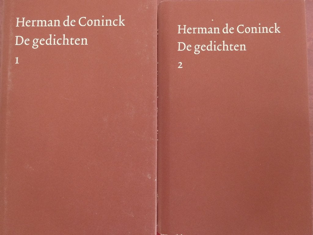 Herman de Coninck  De gedichten 1 en 2, Ophalen of Verzenden, Zo goed als nieuw