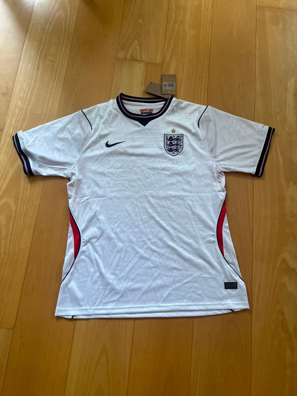 Engeland Shirt XXL, Kleding | Heren, Sportkleding, Verzenden, Wit, Nieuw, Overige maten