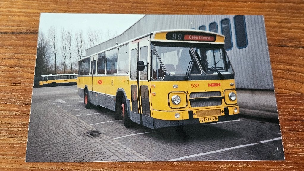 Foto BUS NZH Haarlem 537 1537, Verzenden, Gebruikt, Bus of Metro, Overige typen