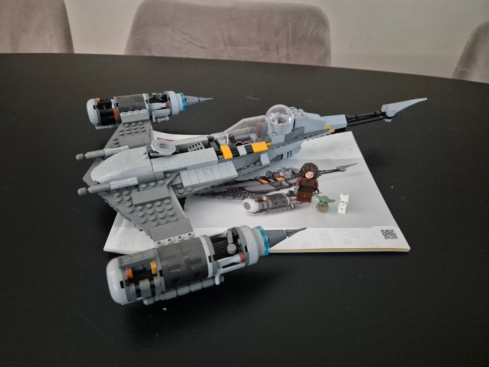 LEGO Star Wars 75325 Mandalorian's N-1 Starfighter, Ophalen of Verzenden, Gebruikt