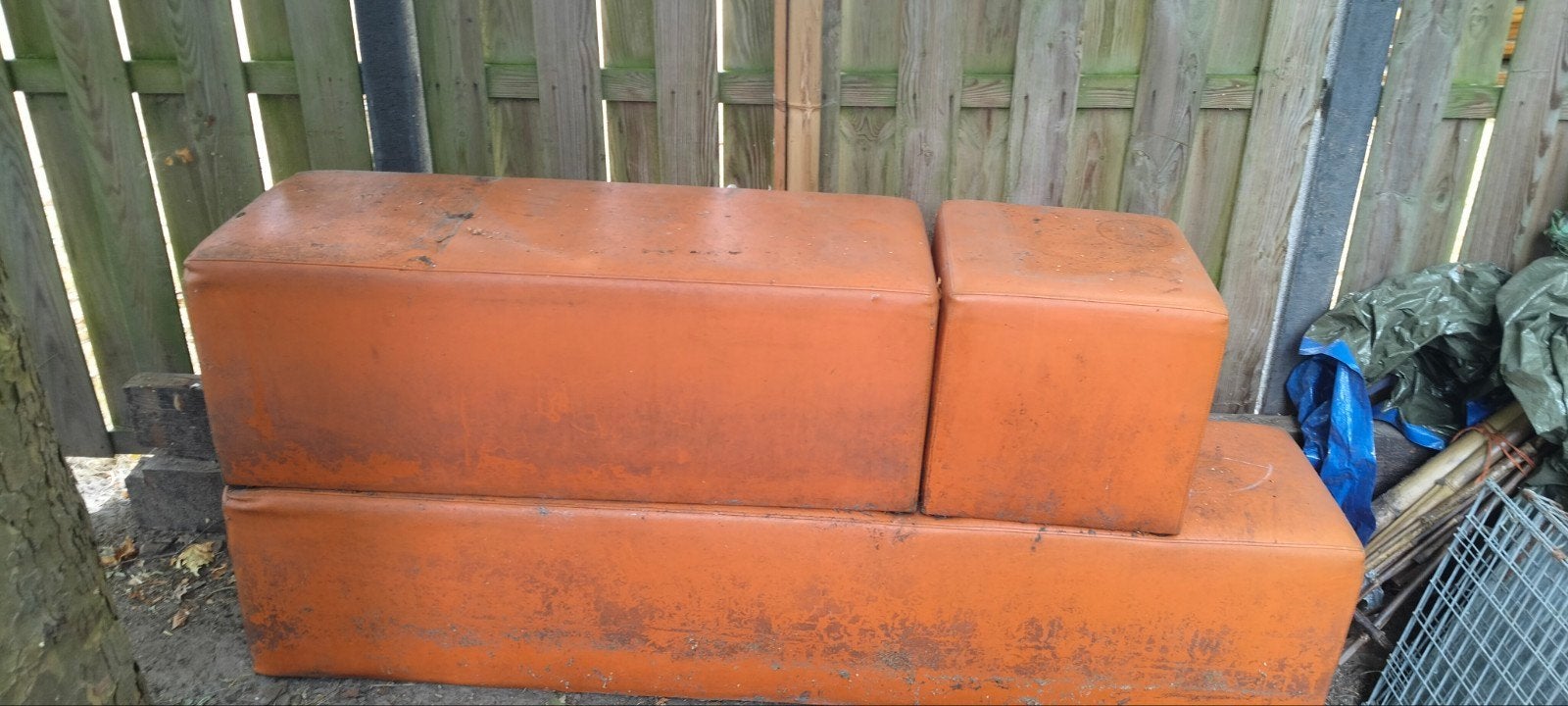 gratis 3 tuin poefen, Ophalen, Kunststof, Gebruikt, 75 tot 100 cm