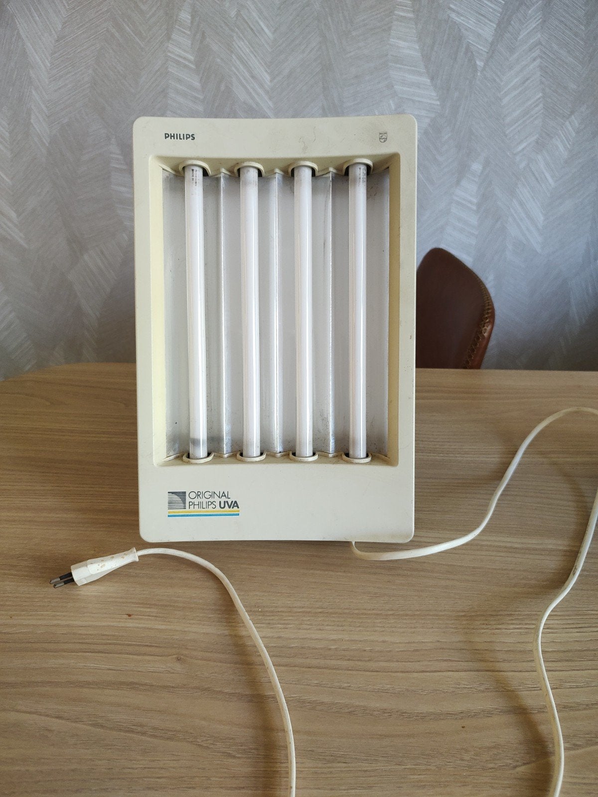 Philips Gezichtsbruiner Original Philips UVA, Ophalen of Verzenden, Gebruikt, Gezichtsbruiner, Minder dan 10 lampen