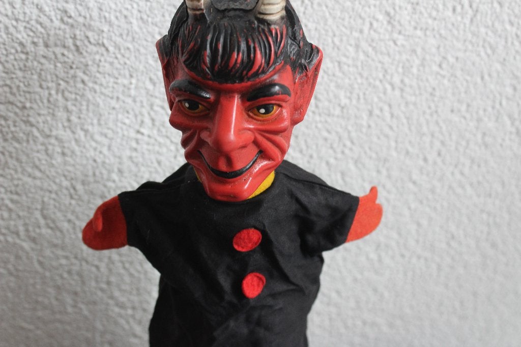popenkastpop draak, Ophalen of Verzenden, Kuifje, Gebruikt, Beeldje of Figuurtje