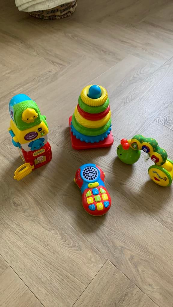 4 x peuter speelgoed (vtech)., Ophalen of Verzenden, Zo goed als nieuw, Overige typen