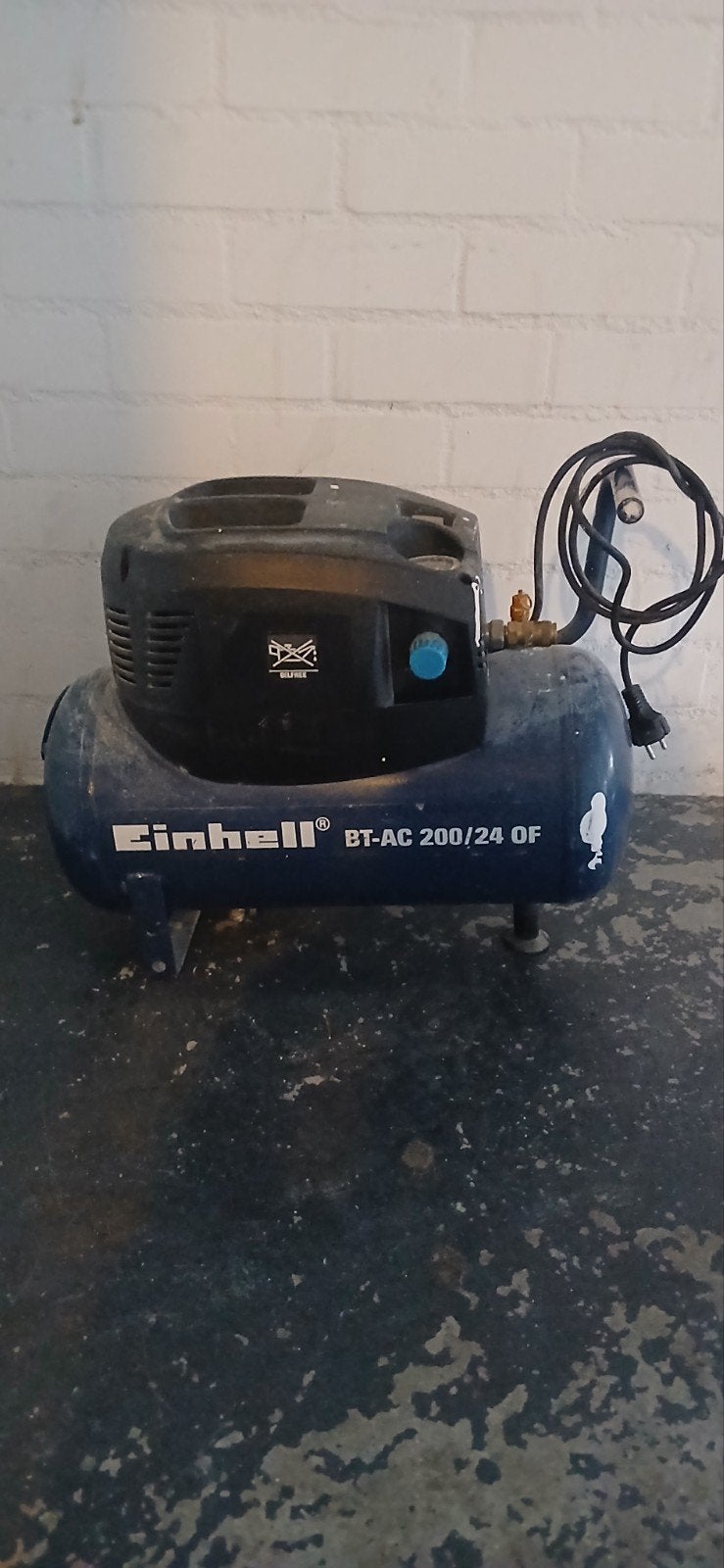 EINHELL    200/24  8 Bar, Minder dan 25 liter, Ophalen of Verzenden, Gebruikt, Minder dan 200 liter/min