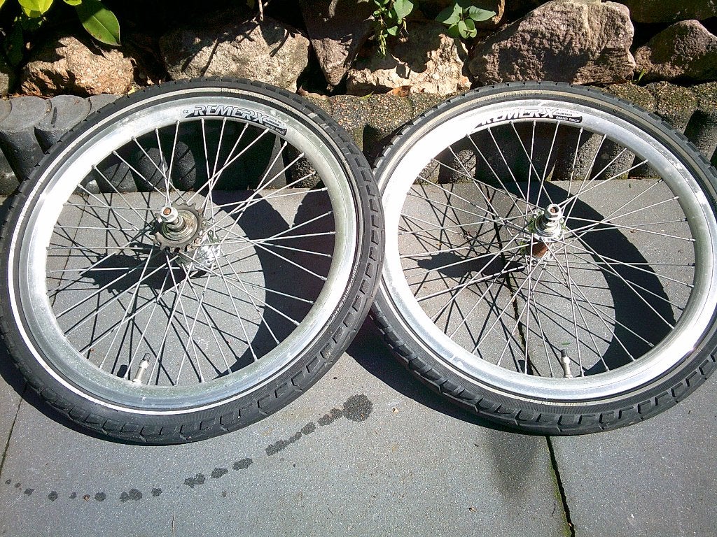 Remerx wielset 20 inch terugtraprem, Wiel, Gebruikt, Remerx, Ophalen of Verzenden