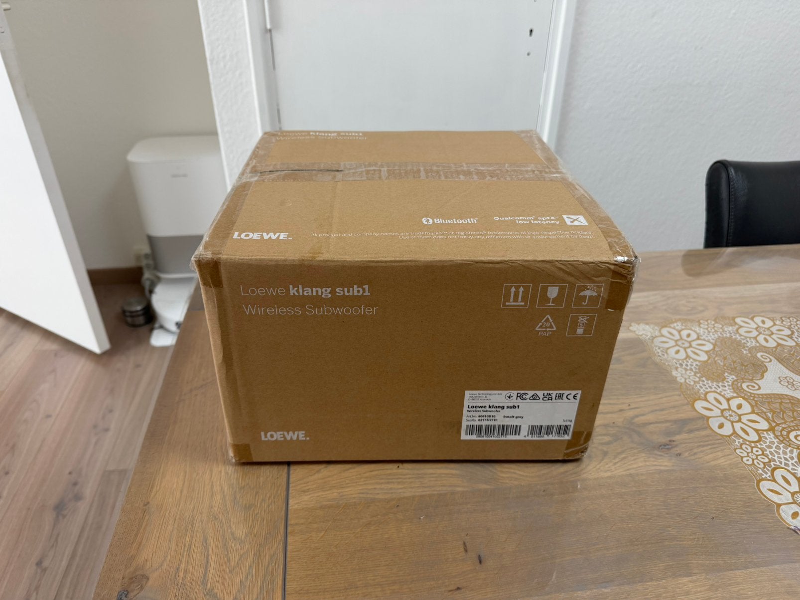nieuw Loewe Klang Sub1 draadloze subwoofer, Overige merken, Subwoofer, Nieuw, Ophalen of Verzenden