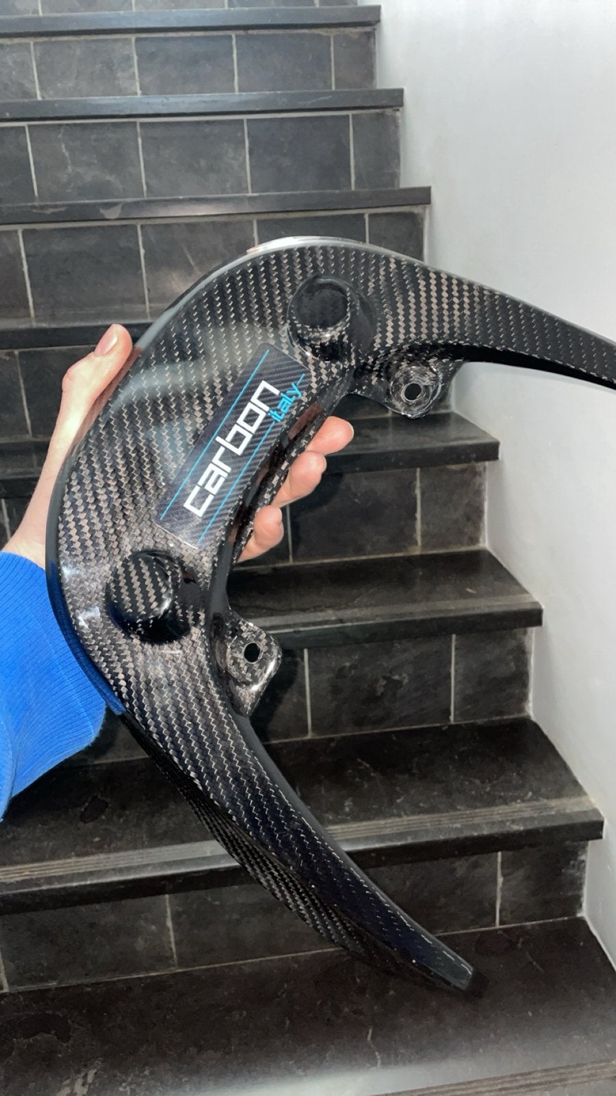 Sp 98 spoiler custom carbon, Ophalen of Verzenden