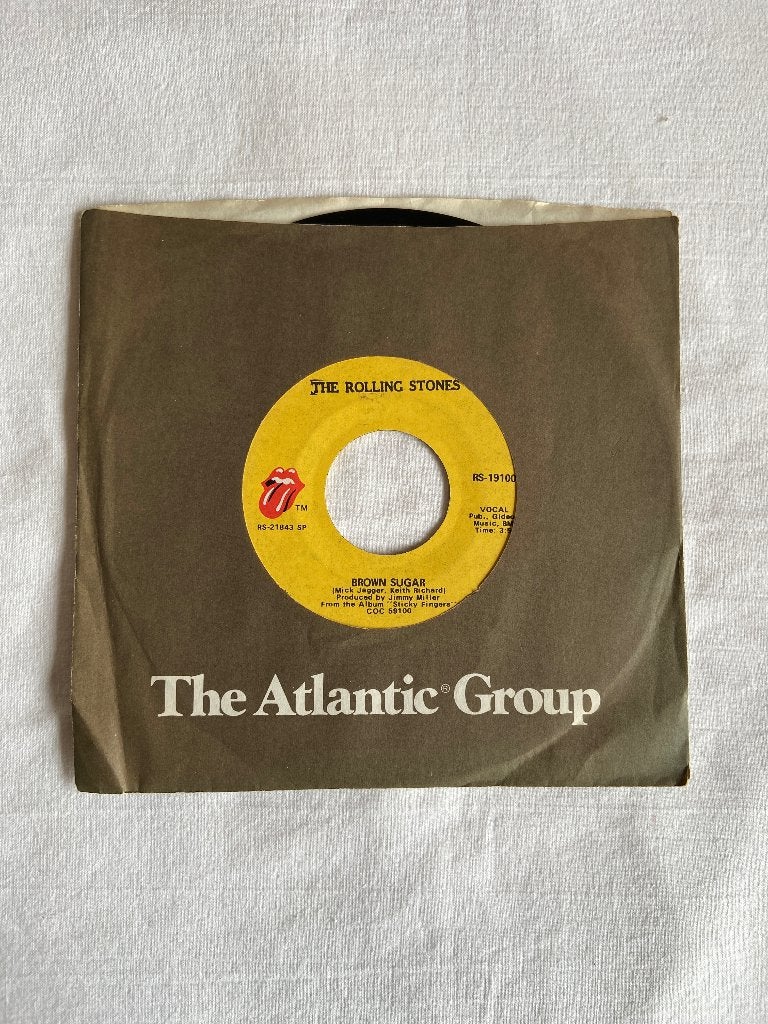 The Rolling Stones  -  brown sugar, 7 inch, Ophalen of Verzenden, Zo goed als nieuw, EP