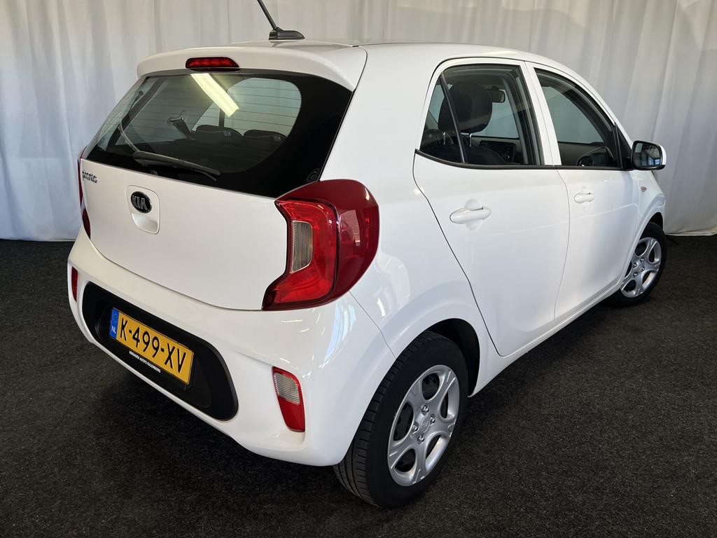 Kia Picanto 1.0 DPi ComfortLine 5p 1E EIGN/AIRCO/CRUISE/DAB/, Voorwielaandrijving, Stof, Gebruikt, Wit