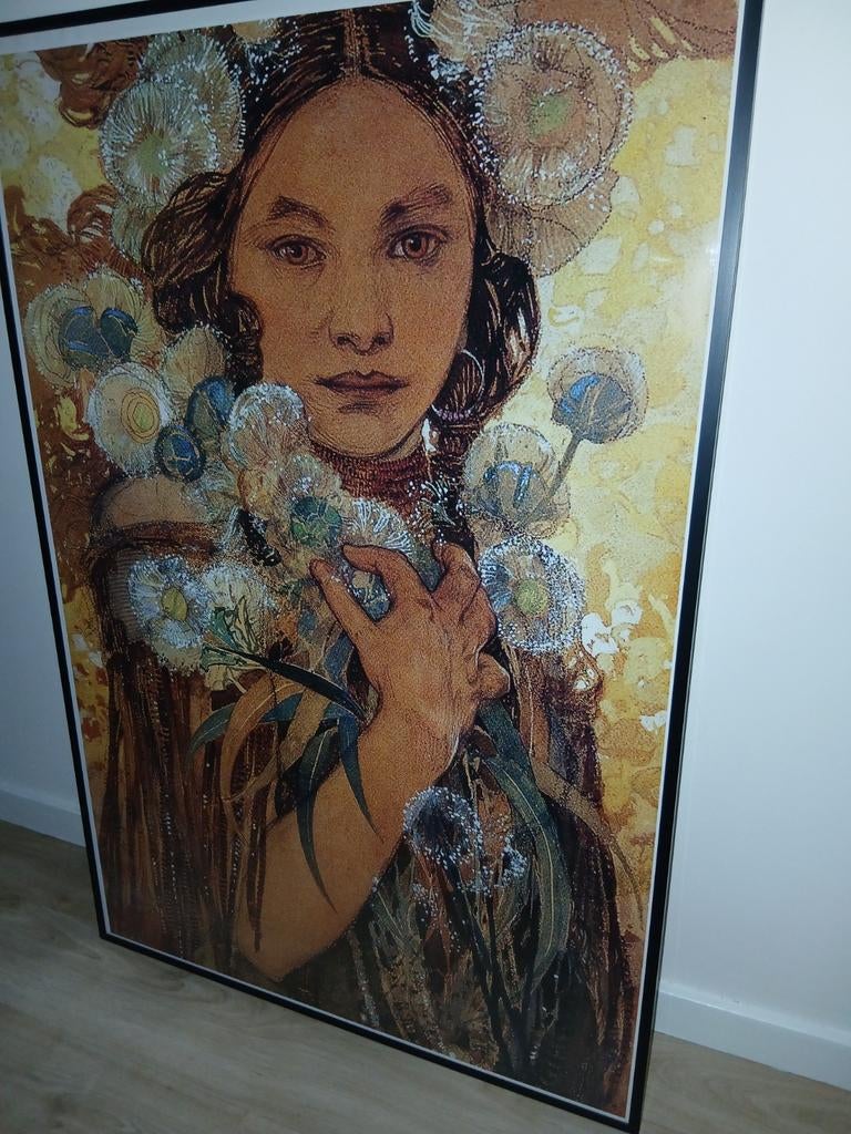 Poster in lijst, Huis en Inrichting, Ophalen, Minder dan 50 cm, Foto of Poster, Minder dan 50 cm