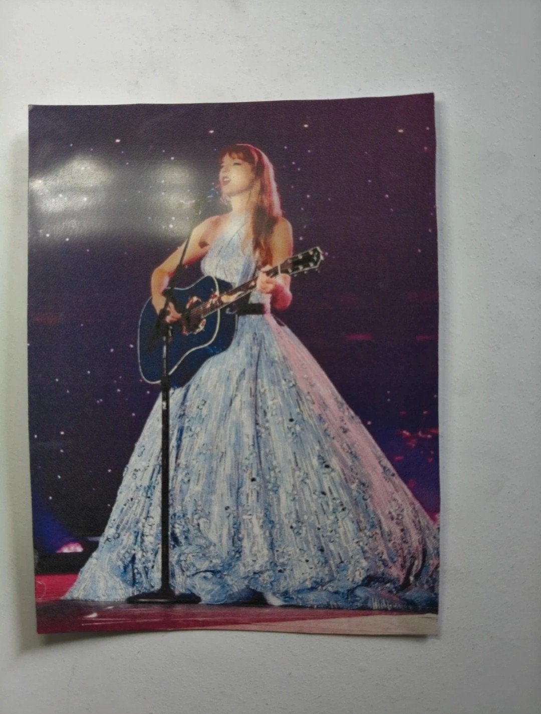 Taylor Swift Eras Tour Foto's - Set van 2, Rechthoekig Staand, A4 of kleiner, Ophalen of Verzenden, Zo goed als nieuw