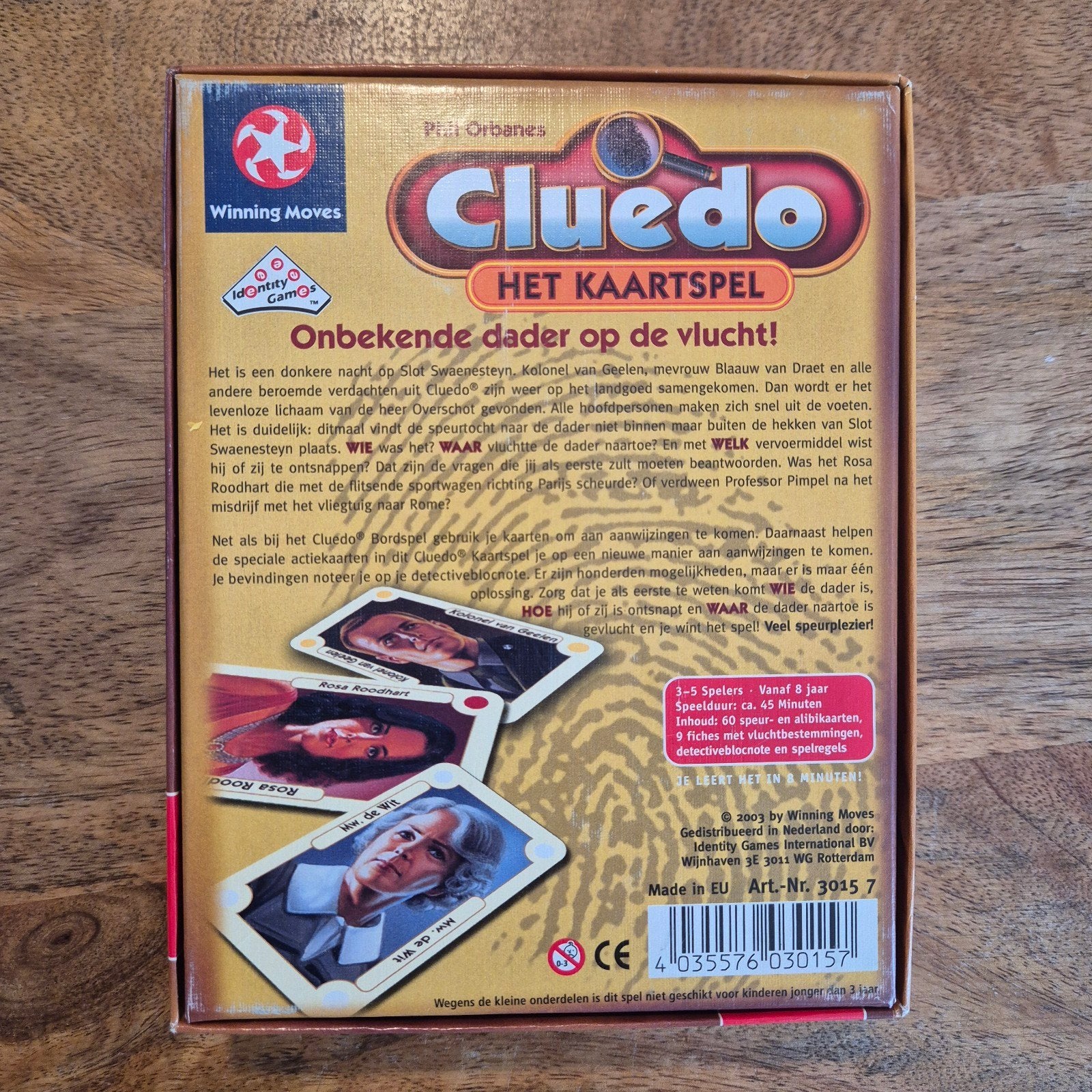 Foto 2 van Cluedo Het Kaartspel