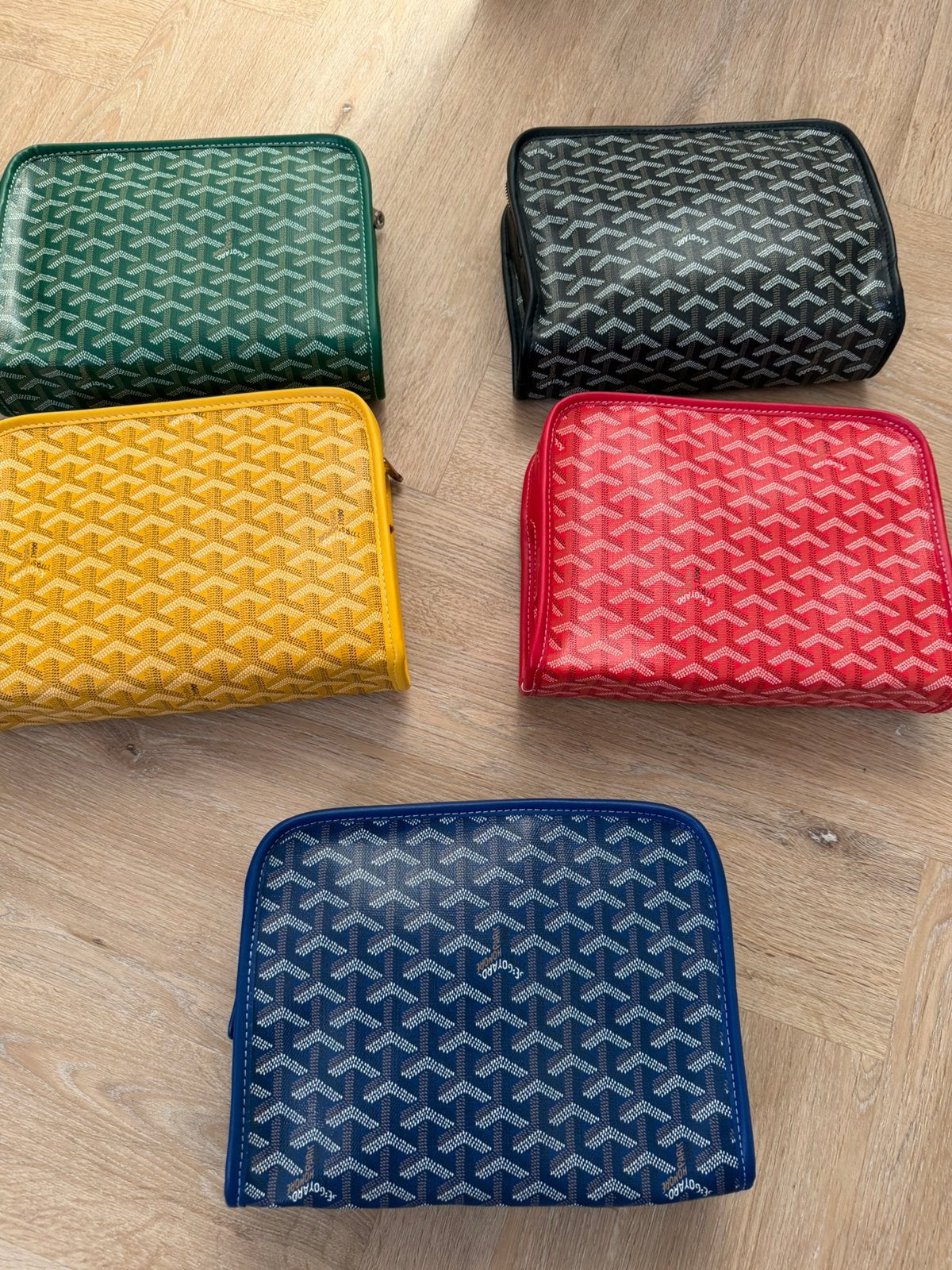 Goyard toilet tas, Verzenden, Zo goed als nieuw, Meerkleurig, Dame