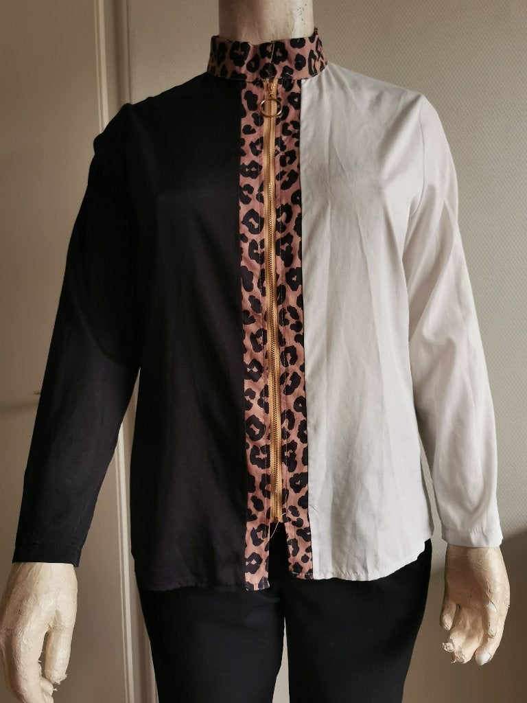353 .. zgan blouse maat xl, Ophalen of Verzenden, Zo goed als nieuw, Overige kleuren, Blouse of Tuniek