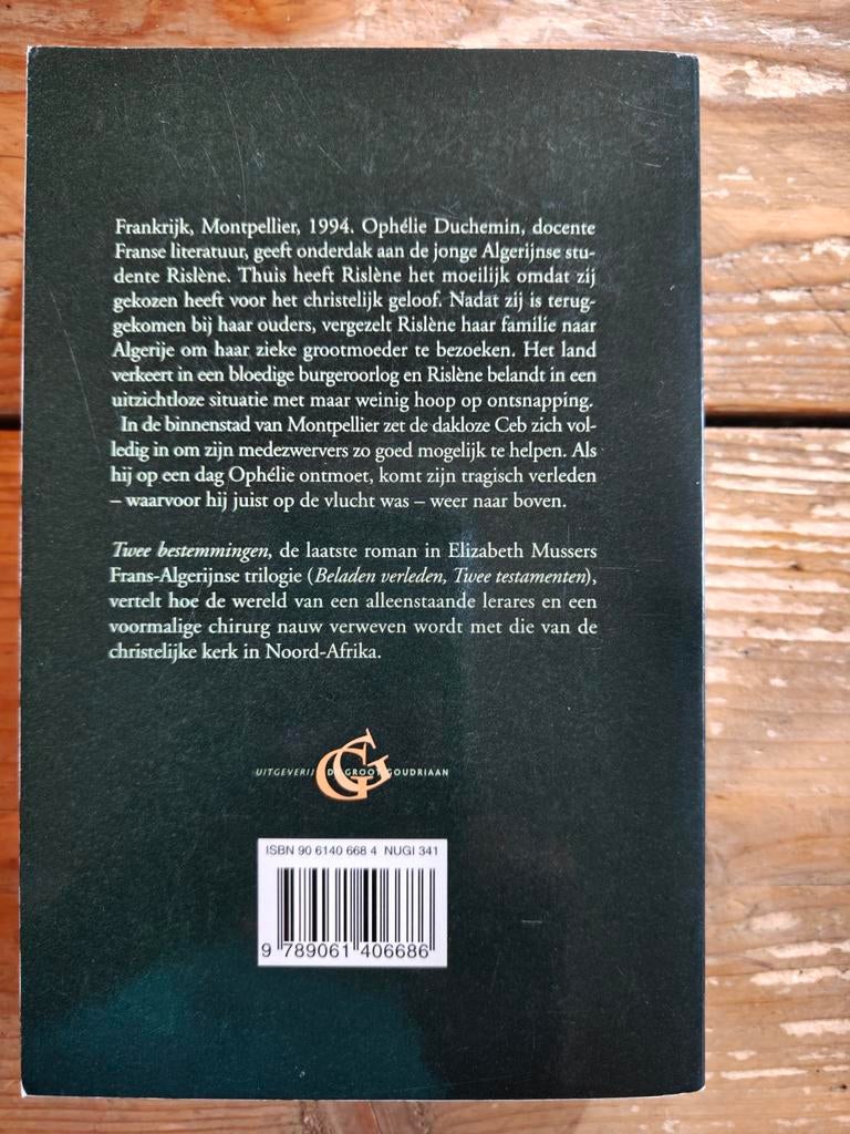 Twee bestemmingen., Boeken, Ophalen of Verzenden, Zo goed als nieuw