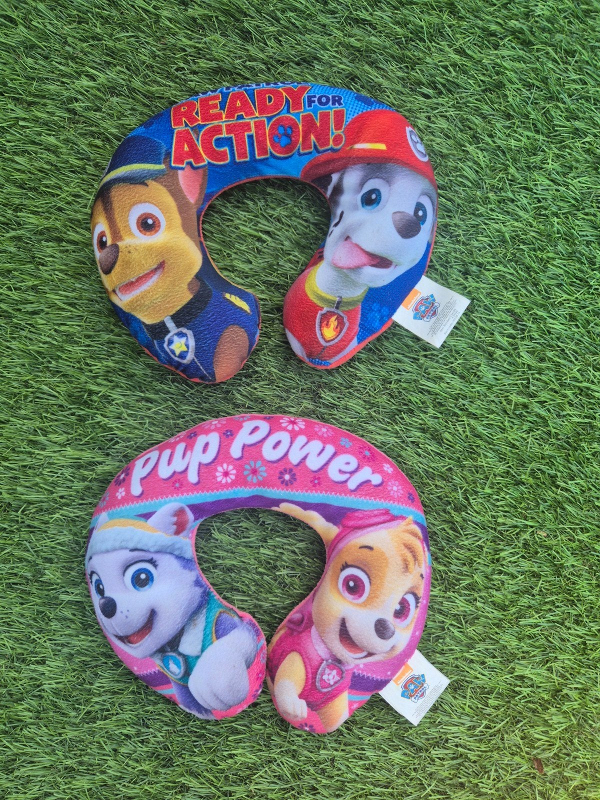 Paw Patrol reiskussens - set van 2, Ophalen of Verzenden, Zo goed als nieuw