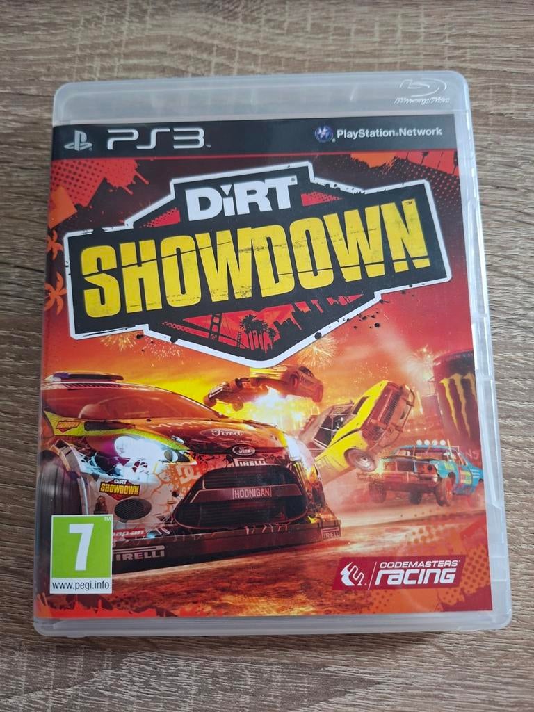 DiRT Showdown PS3 Game, Gebruikt, 1 speler, Racen en Vliegen, Ophalen of Verzenden