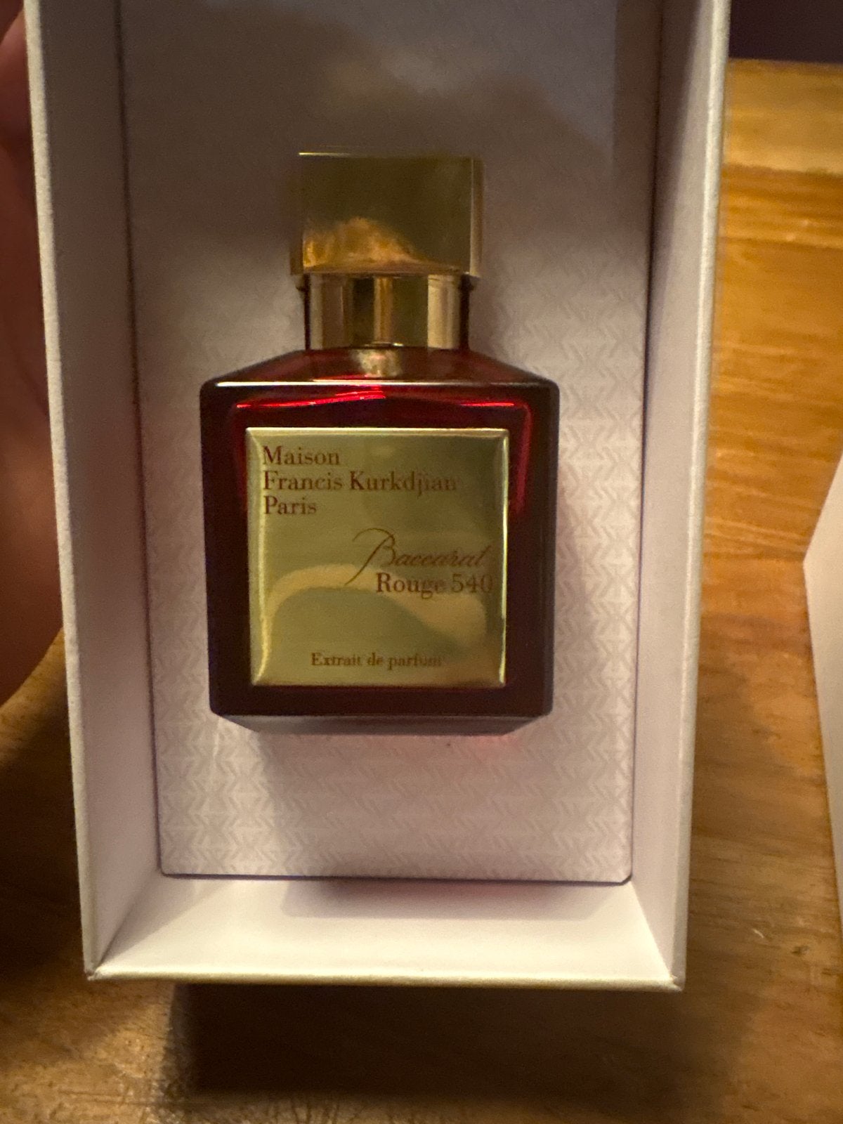 Maison Francis Kurkdjian Baccarat Rouge 540 Extrait 65ml, Ophalen of Verzenden, Gebruikt