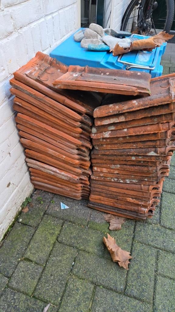 43 Sterreberg Courtrai dakpannen, Doe-het-zelf en Verbouw, Dakpannen en Dakbedekking, Ophalen, Steen of Klei, Minder dan 5 m²