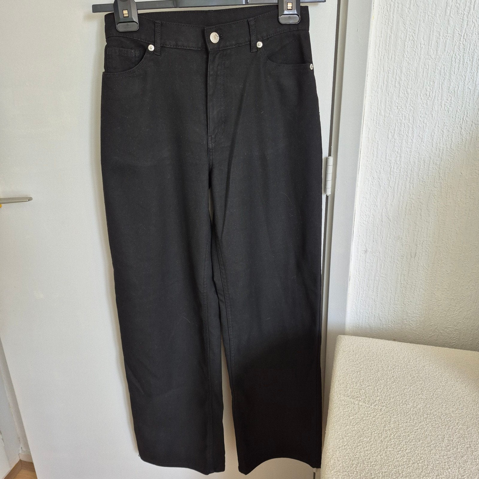 Monki dames zwarte broek maat 36, Kleding | Dames, Monki, Ophalen of Verzenden