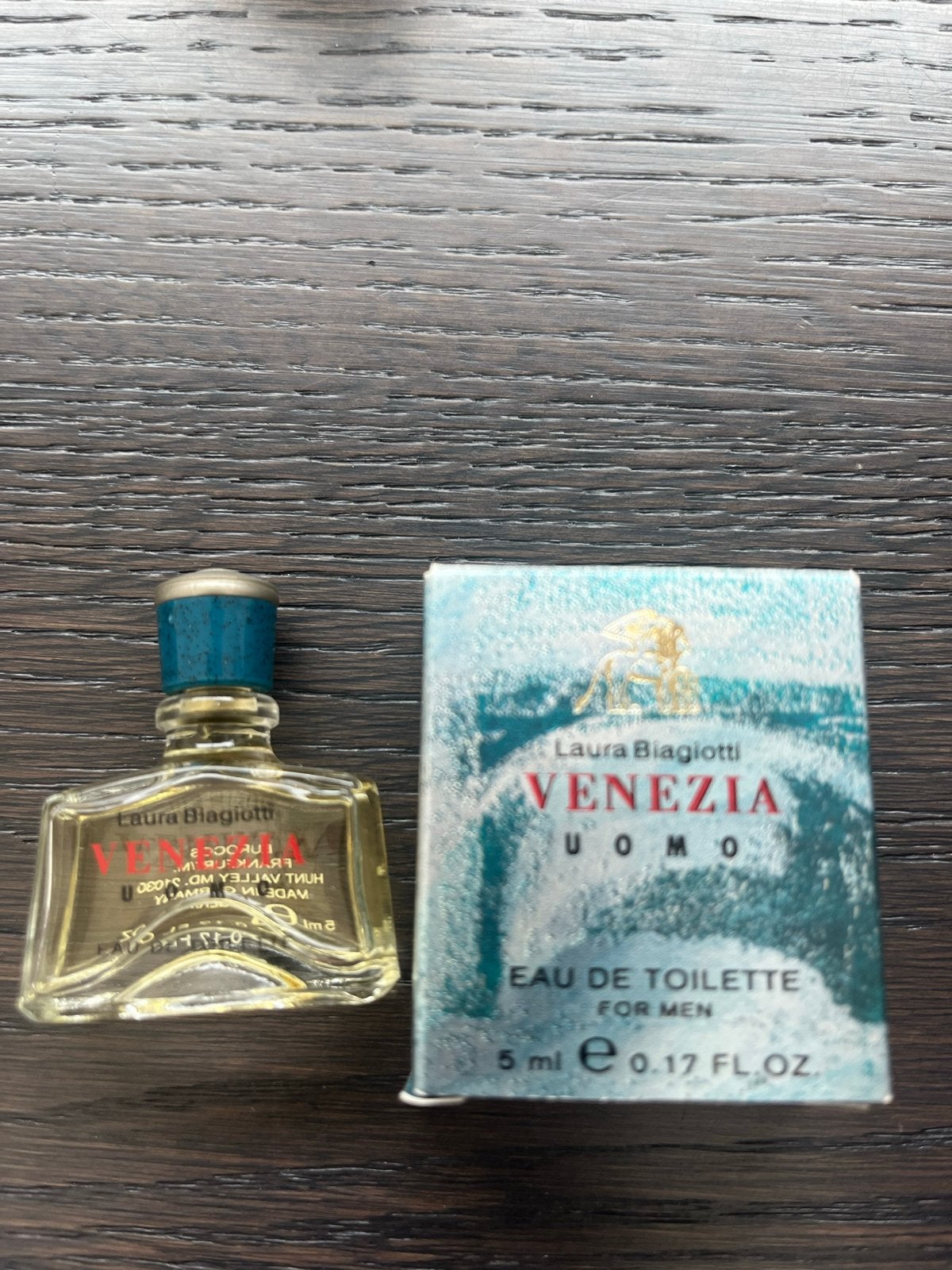 Laura Biagiotti Venezia Uomo Eau de Toilette 5 ml, Ophalen of Verzenden, Nieuw