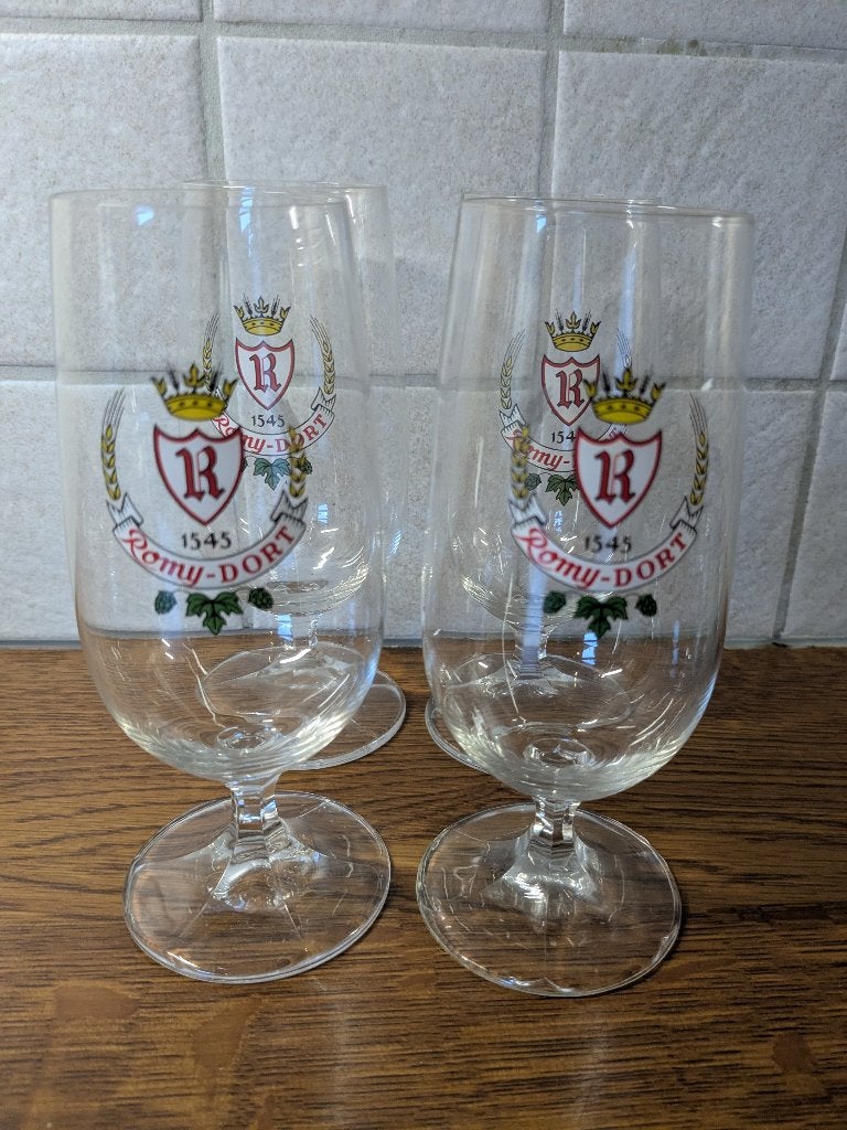 Bierglazen Roman 'Romy Dort 1545' 4 stuks, Verzenden, Zo goed als nieuw, Glas of Glazen, Overige merken