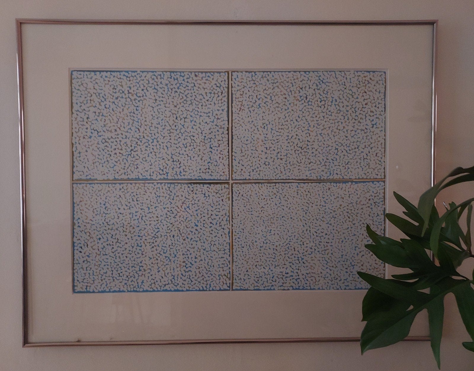 Jan Wolkers Zeefdruk - Sneeuw (1993), Antiek en Kunst, Ingelijst, Ophalen, Abstract, Zeefdruk