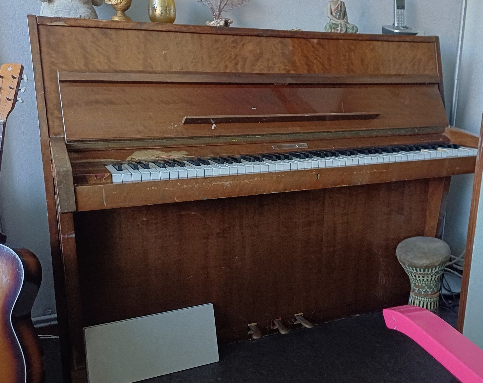 Rippen piano   Gratis afhalen, Muziek en Instrumenten, Piano's, Ophalen, Gebruikt, Bruin