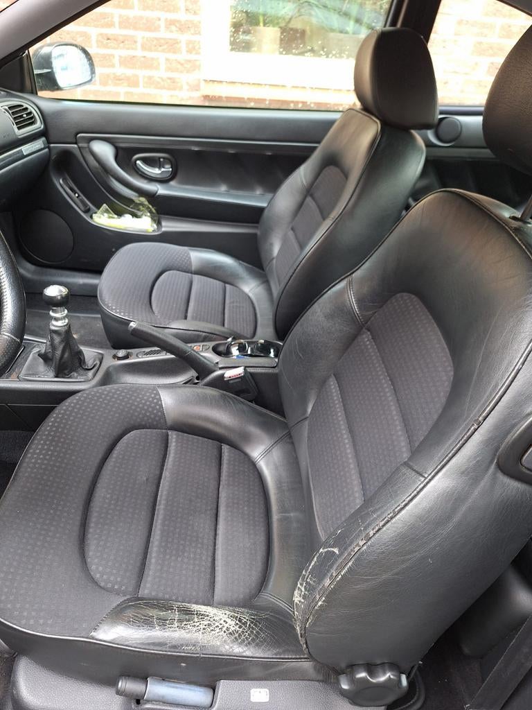 Halflederen zwart interieur voor Peugeot 406 Coupé, Auto-onderdelen, Ophalen, Peugeot