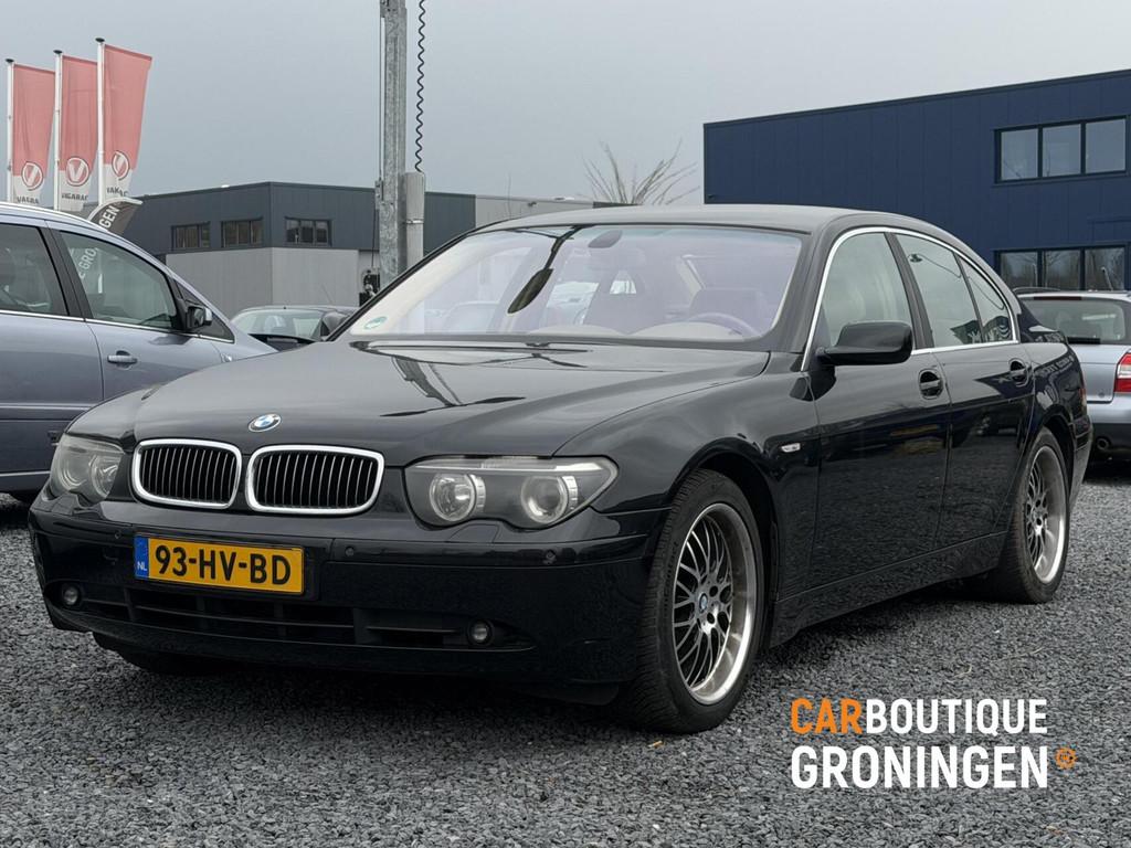 BMW 7-serie 745i | ORI NL | NAP | EXPORT/PROJECT, Auto's, BMW, Automaat, Gebruikt, 8 cilinders, Zwart