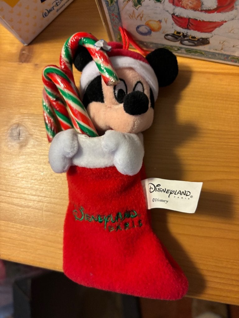Kerst hanger kleine sok Mickey Mouse, Diversen, Kerst, Ophalen