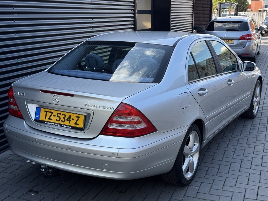 Mercedes-Benz C-Klasse 180 K. Classic AUTOMAAT| ZEER MOOI| R, Automaat, Gebruikt, Verwarmde buitenspiegels, 1796 cc